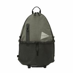 and wander(アンドワンダー) |[アンドワンダー]ポリエステルコットン 20L デイパック
