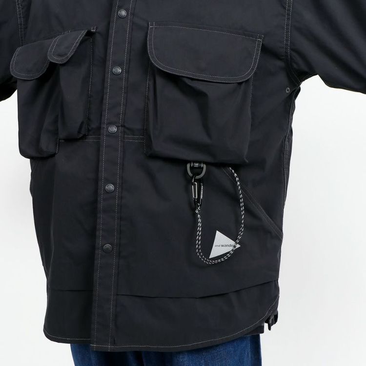 アンドワンダー]マルチポケットSSシャツ / and wander（アンドワンダー