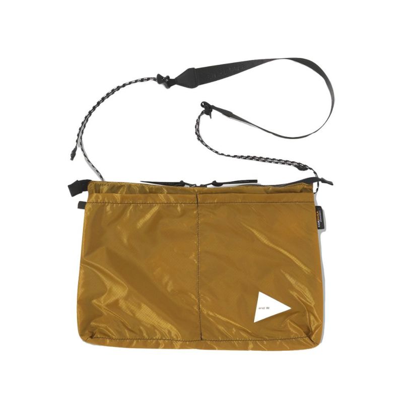 and wander CORDURA®ブラウンサコッシュ 楽天市場】【8％OFFクーポン対象】AND WANDER（アンドワンダー