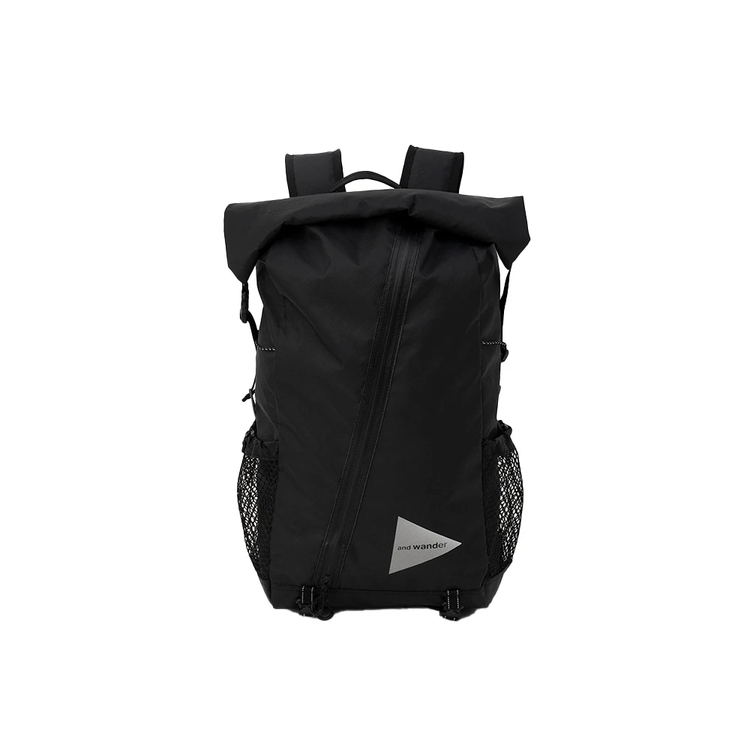 and wander アンドワンダー　ブラック リュック　バックパック and wander/アンドワンダー ECOPAK 20L daypack（バックパック