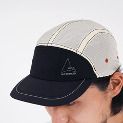 and wander(アンドワンダー) |[アンドワンダー]ロア×アンドワンダーリップストップウィンドキャップ