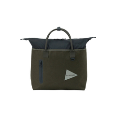 and wander(アンドワンダー) |[アンドワンダー]ポリエステルコットン トートバッグ