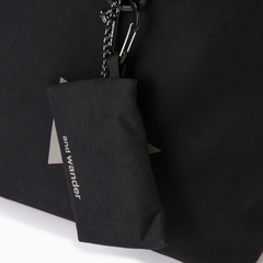 and wander(アンドワンダー) |[アンドワンダー]ポリエステルコットン トートバッグ