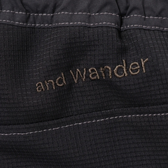 and wander(アンドワンダー) |[アンドワンダー]ベントパンツ