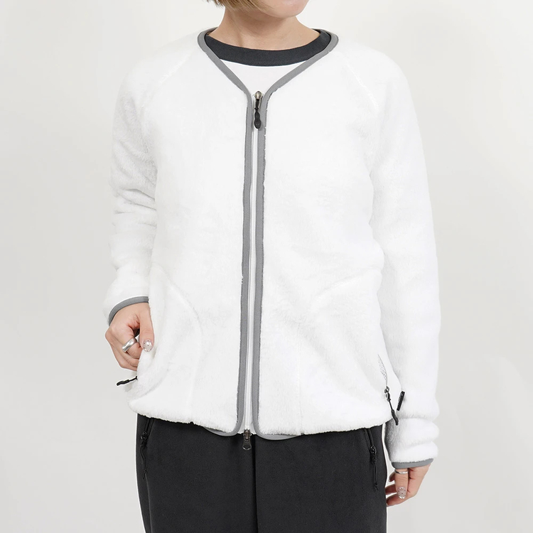 アクシーズクイン モディファイド ポーラテック ハイロフトカーディガン アクシーズクイン モディファイド)AXESQUIN.MODIFIED ポーラテック