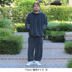 AXESQUIN -modified-(アクシーズクインモディファイド) |[アクシーズクインモディファイド]レトロフリースワイドパンツ2.0