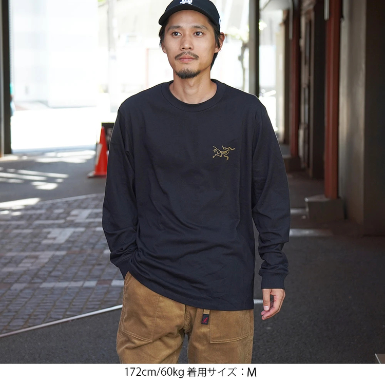 ARC'TERYX クラッグコットンロングスリーブ 24K メンズ S 完売品 アークテリクス]クラッグ コットン ロングスリーブ メンズ / ARC'TERYX