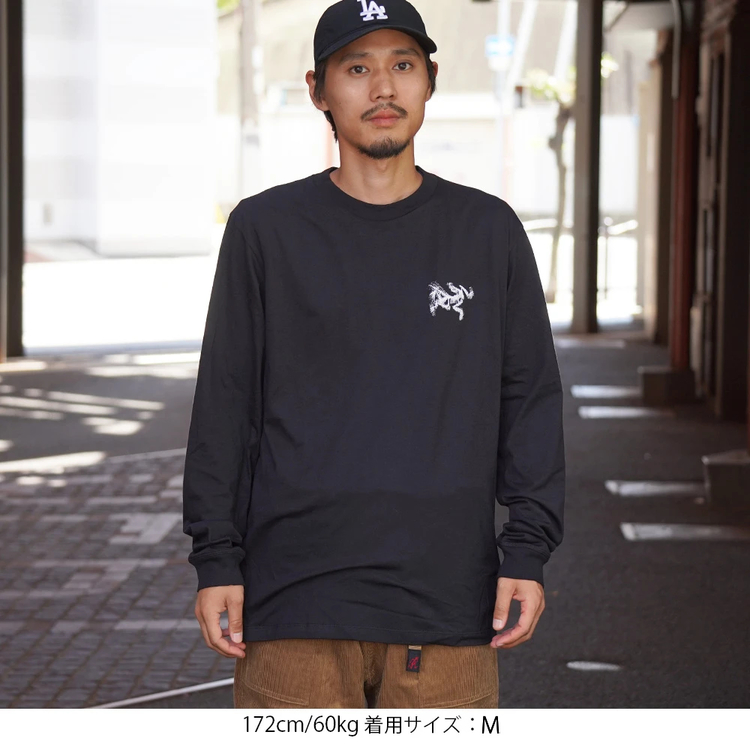 アークテリクス]クラッグ SL コットン バード タイル ロングスリーブ