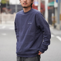 アークテリクス]エンブレムフリースクルー メンズ / ARC'TERYX
