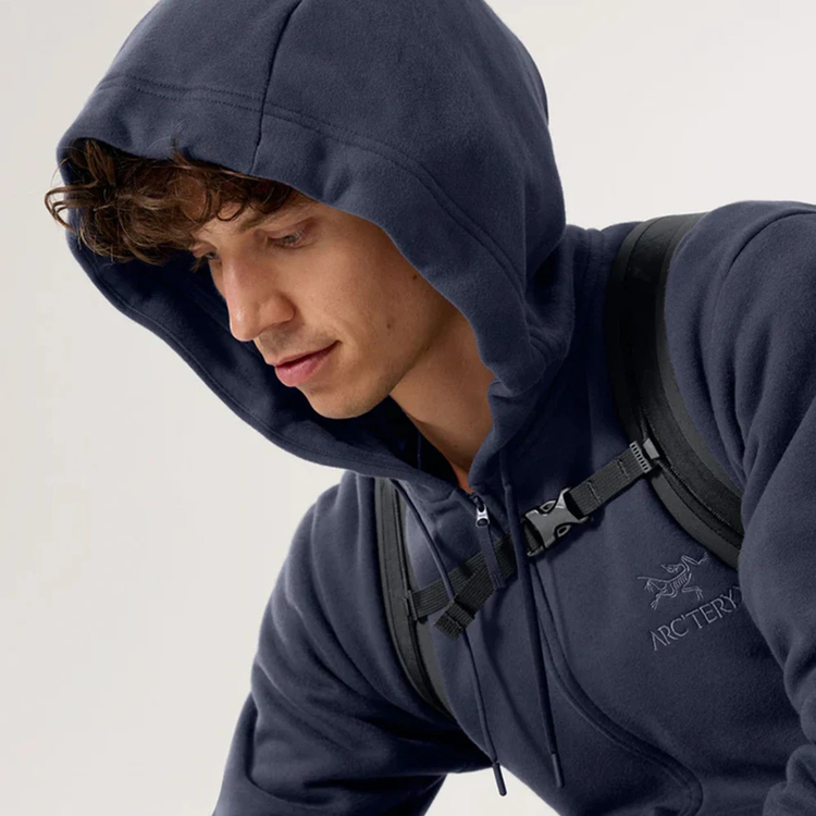 【hummer様用】アークテリクス◆エンブレムフリースクルー◆Mサイズ◆黒 hummer様用】アークテリクス◇エンブレムフリースクルー◇Mサイズ◇黒