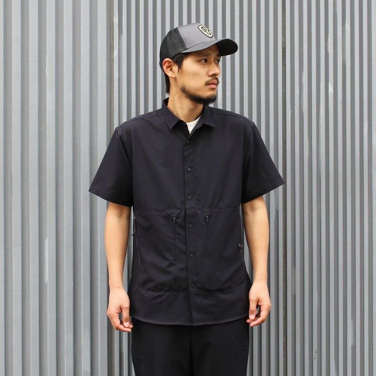 Admiral アドミラル ショートスリーブシャツ ブラック Lサイズ