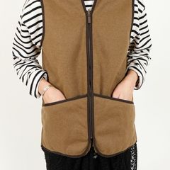 BARBOUR(バブアー) |[バブアー]フロントジップ ファーライナーベスト