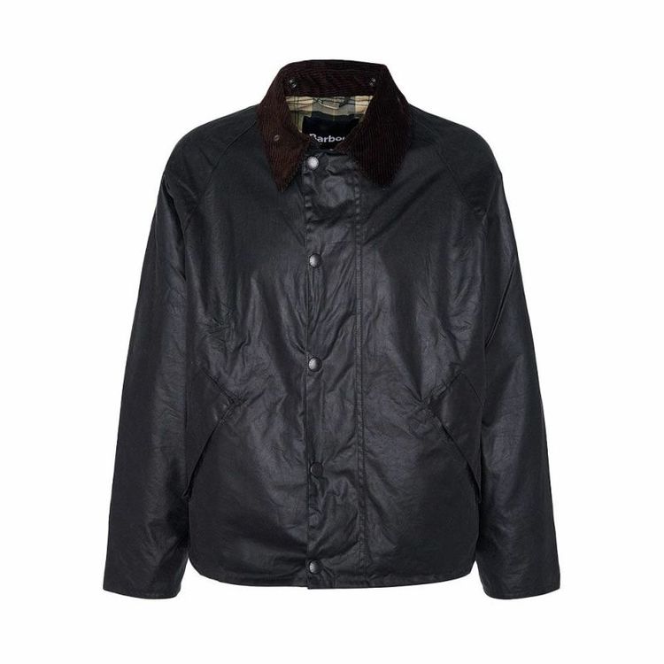 フ*リ様 Barbour トランスポート38ブラック バブアー]トランスポートワックスジャケット（オーバーサイズフィット