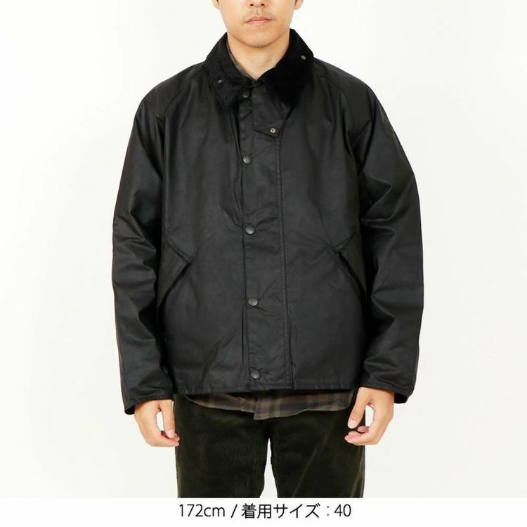 バブアー]トランスポートワックスジャケット（オーバーサイズフィット