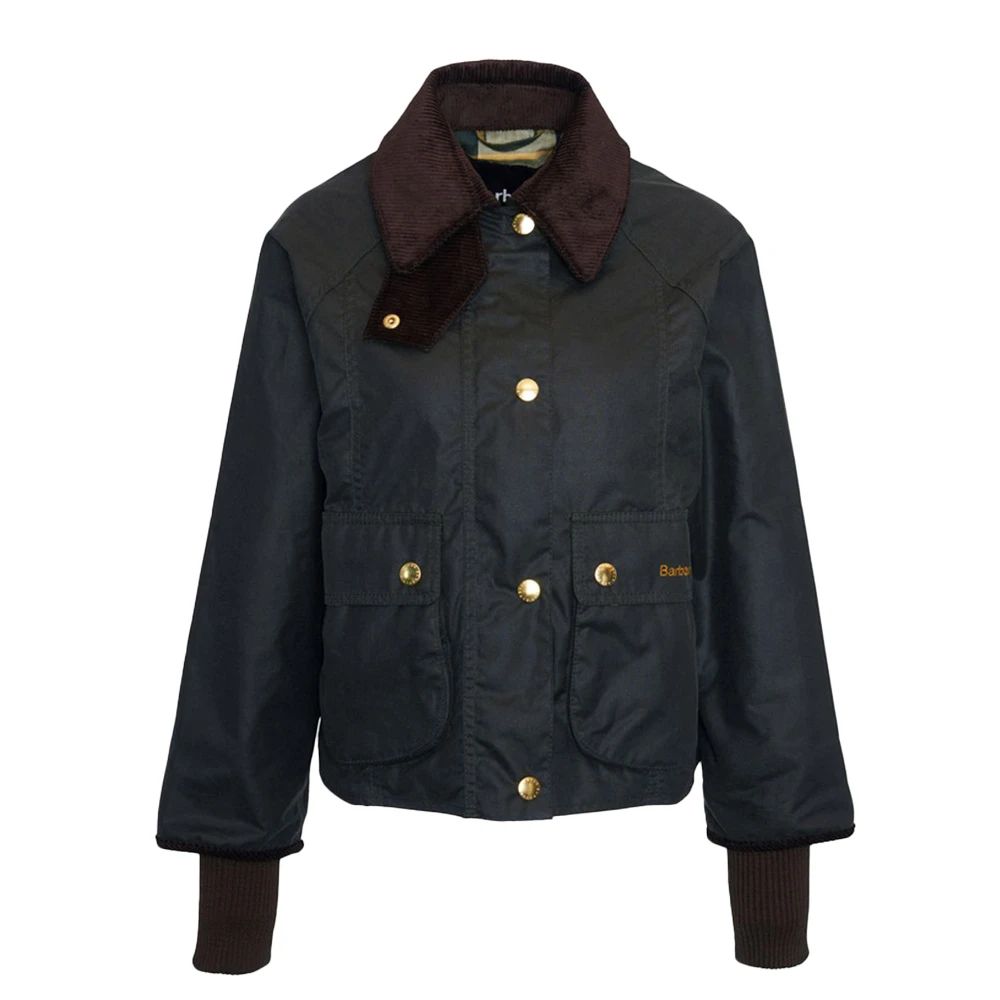 バブアー]クロップド ビードネル ワックスジャケット / BARBOUR