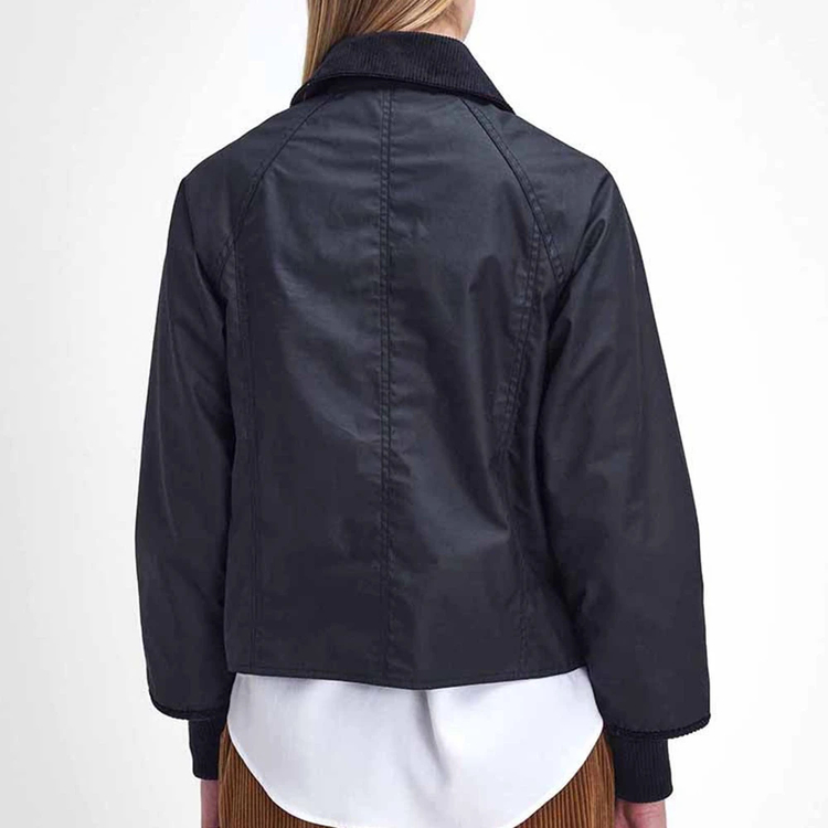 バブアー]クロップド ビードネル ワックスジャケット / BARBOUR