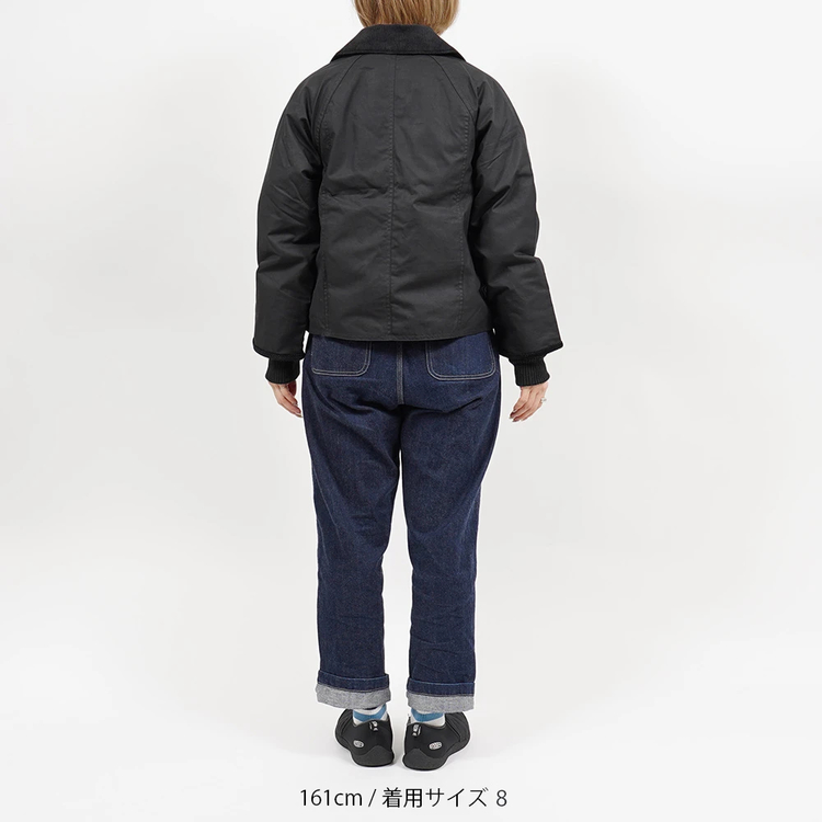 バブアー]クロップド ビードネル ワックスジャケット / BARBOUR