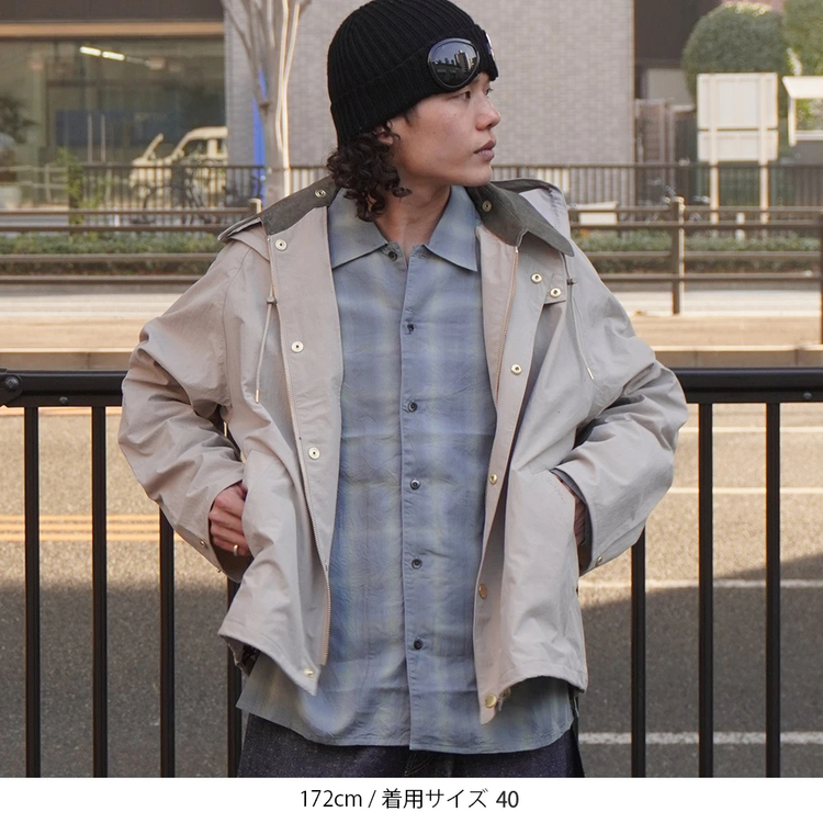 バブアー]ライトウェイトトランスポートフーディ別注 / BARBOUR