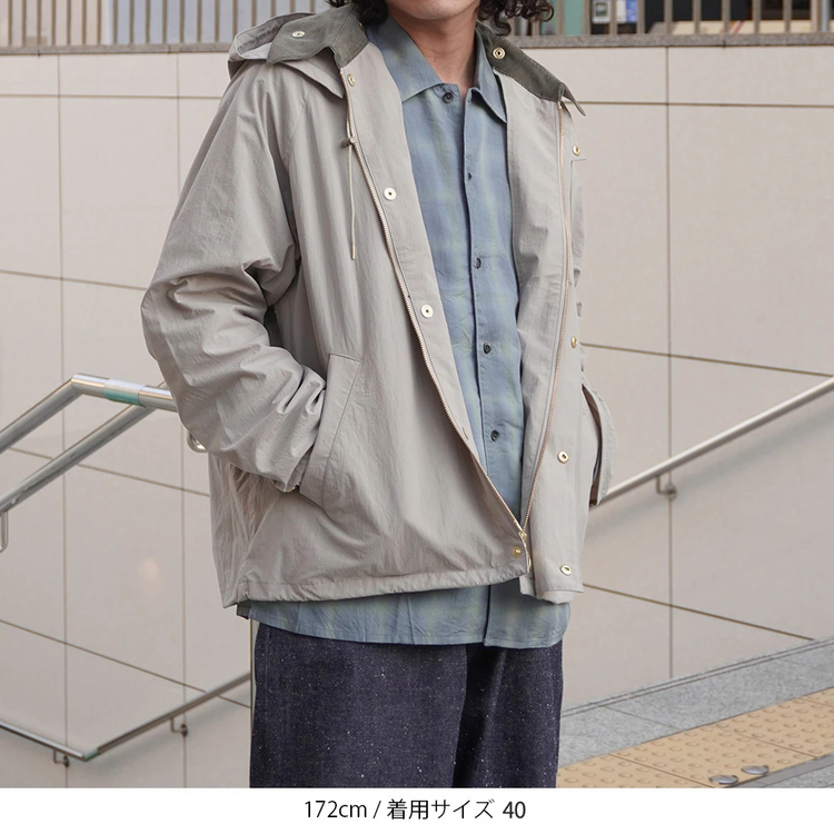 バブアー]ライトウェイトトランスポートフーディ SORA別注 / BARBOUR