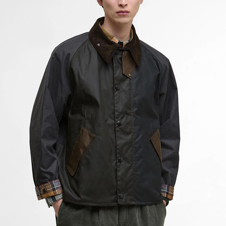 バブアー]トランスポート パッチワーク ワックス ジャケット / BARBOUR