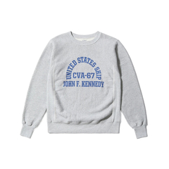 BUZZ RICKSON'S(バズリクソンズ) |[バズリクソンズ]ホリゾンタルニッティングスウェットシャツ CVA-67 J.F.ケネディ