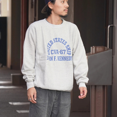 BUZZ RICKSON'S(バズリクソンズ) |[バズリクソンズ]ホリゾンタルニッティングスウェットシャツ CVA-67 J.F.ケネディ