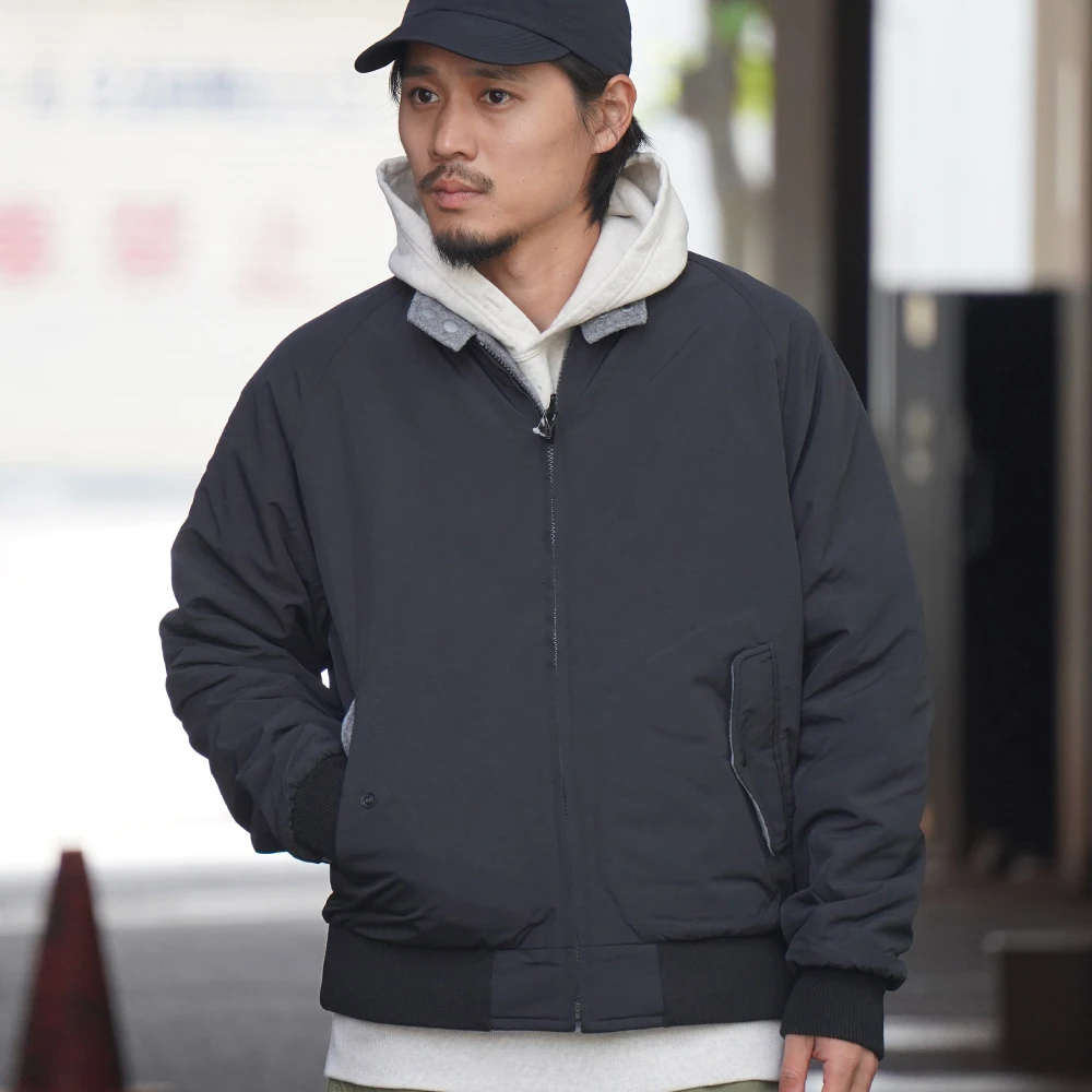 バーラップアウトフィッター]リバーシブルG-9ジャケット / BURLAP