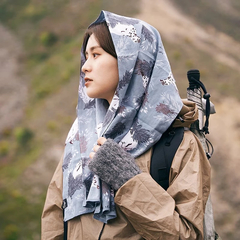 CHAORAS(チャオラス) |[チャオラス]スポーツてぬぐい ライチョウ 冬 ウインター