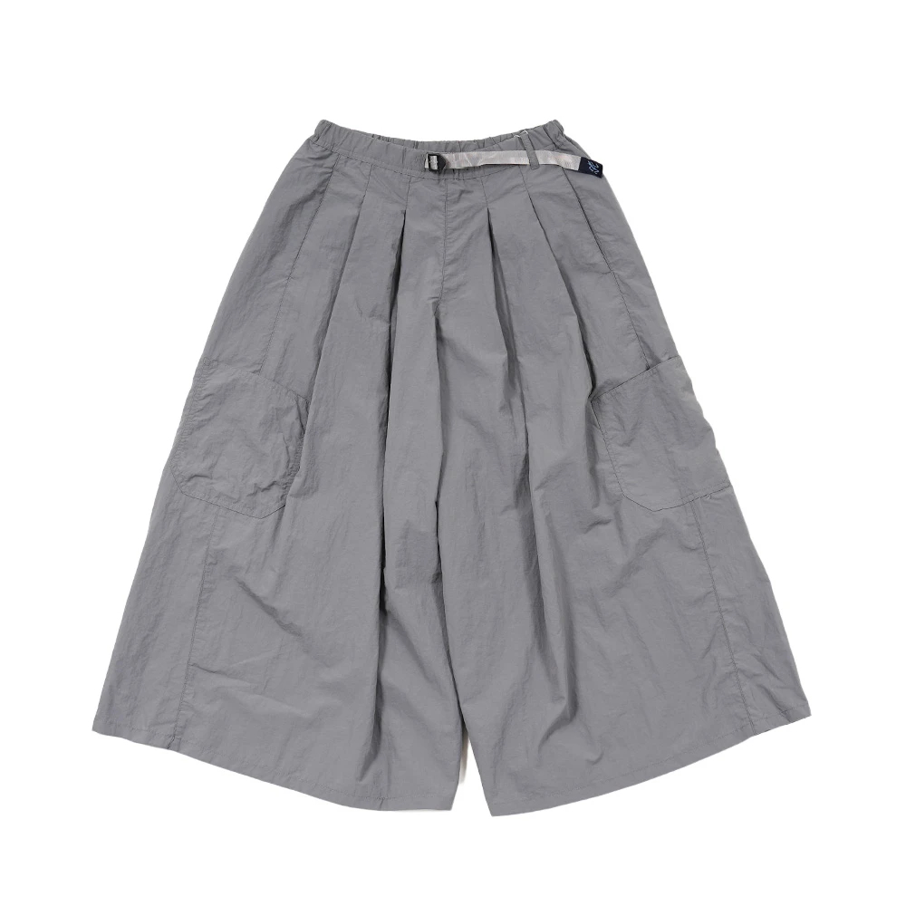 m*d様 GRAMICCI ナイロンフレアパンツ グレー Gramicci（グラミチ） パンツ 「Exclusive」STRETCH GABARDINE FLARE