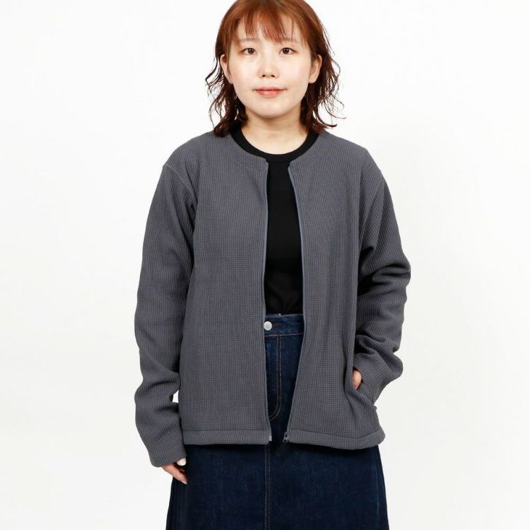 ゴールドウイン]ワッフルライトジップカーディガン / GOLDWIN