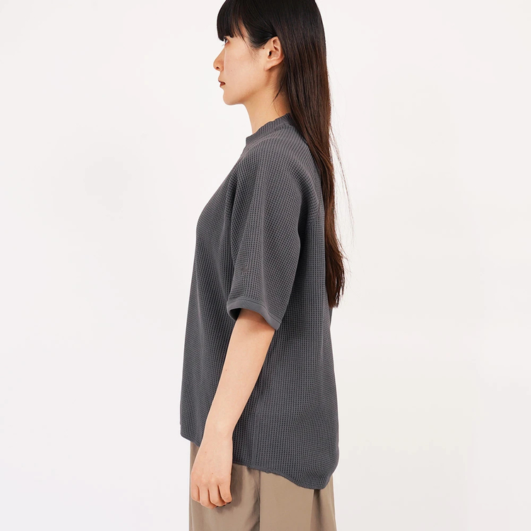 ゴールドウイン]ワッフルライトモックネックTシャツ / GOLDWIN