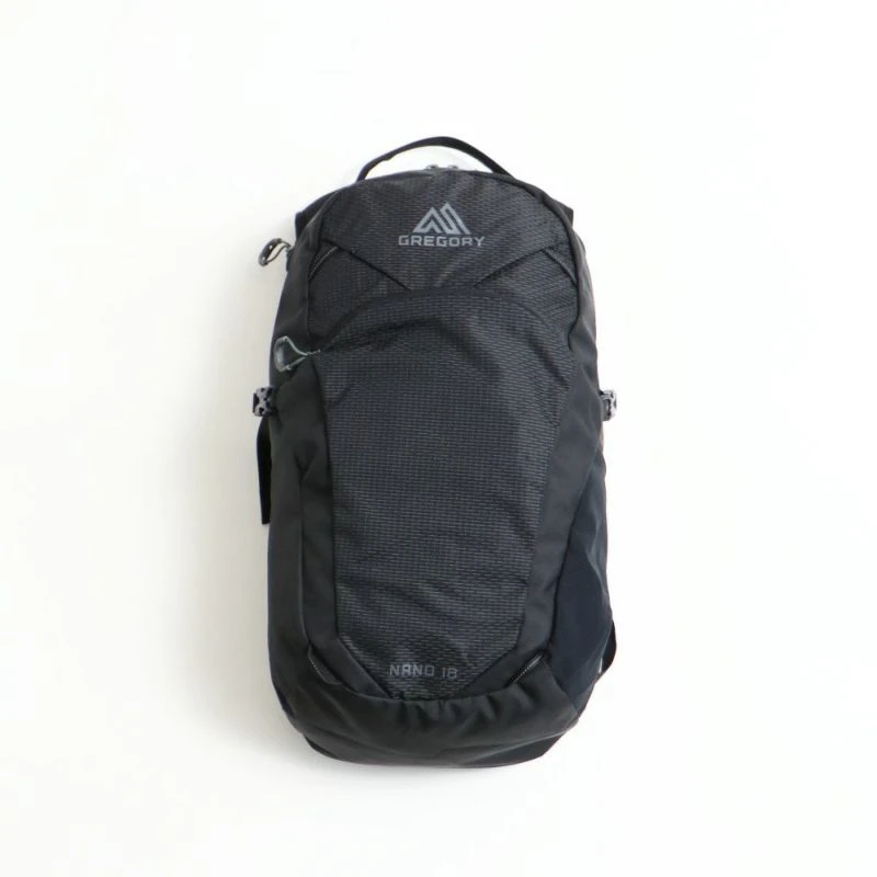 GREGORY Nano 18 ブラックバックパック グレゴリー]ナノ18 / GREGORY