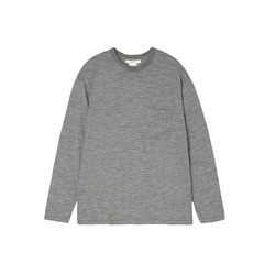 【icebreaker】リュクスライトロングスリーブポケットクルーストライプ ICE BREAKER [アイスブレーカー] W's LUXE LITE LS POCKET CREWE