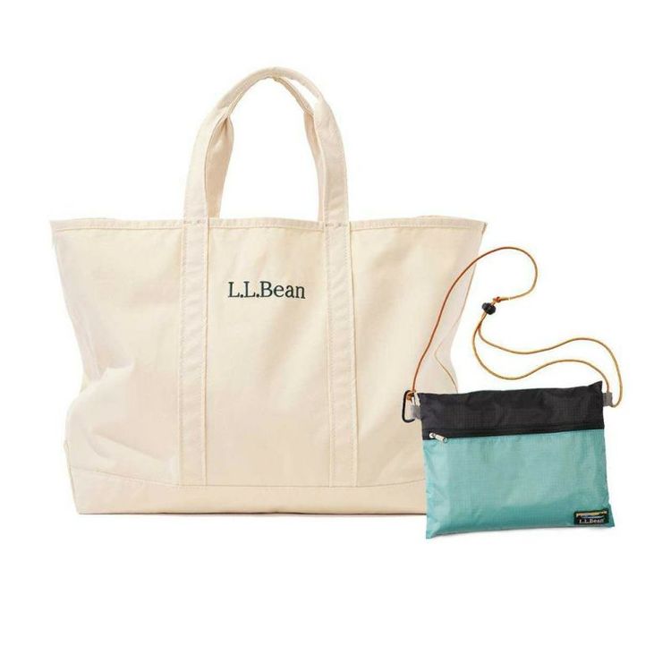 L.L.Bean(エルエルビーン) |[エルエルビーン]グローサリートート ロゴ ラージ ウィズポーチ