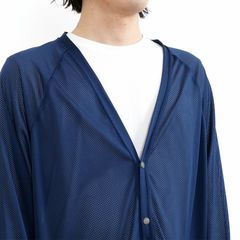 Manual alphabet(マニュアル アルファベット) |[マニュアル アルファベット]MESH CARDIGAN