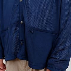 Manual alphabet(マニュアル アルファベット) |[マニュアル アルファベット]MESH CARDIGAN