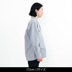 Manual alphabet(マニュアル アルファベット) |[マニュアル アルファベット]HEMP ORGANIC COTTON WORK SHIRTS