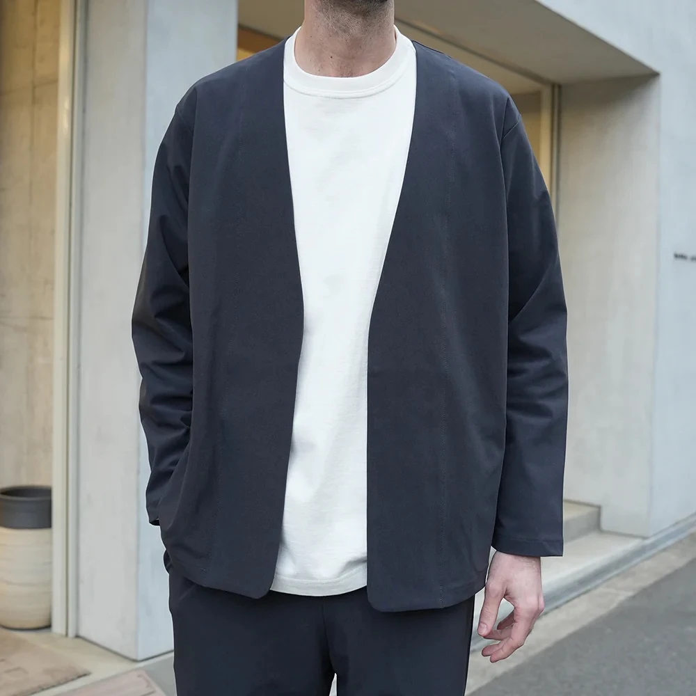 MANUAL ALPHABET ジャーディガン チャコール L マニュアル アルファベット]ジャーディガン / Manual alphabet