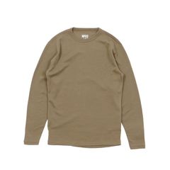 Minus33(マイナス33) |[マイナス33]メリノウール L/Sクルー ミッドウェイト メンズ (チョコルア)