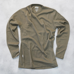 Minus33(マイナス33) |[マイナス33]メリノウール L/Sクルー ミッドウェイト メンズ (チョコルア)