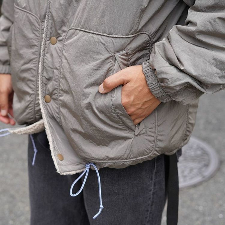 ナナミカ nanamica リバーシブル ウィンド ジャケット ナナミカ]リバーシブルウィンドジャケット / NANAMICA（ナナミカ