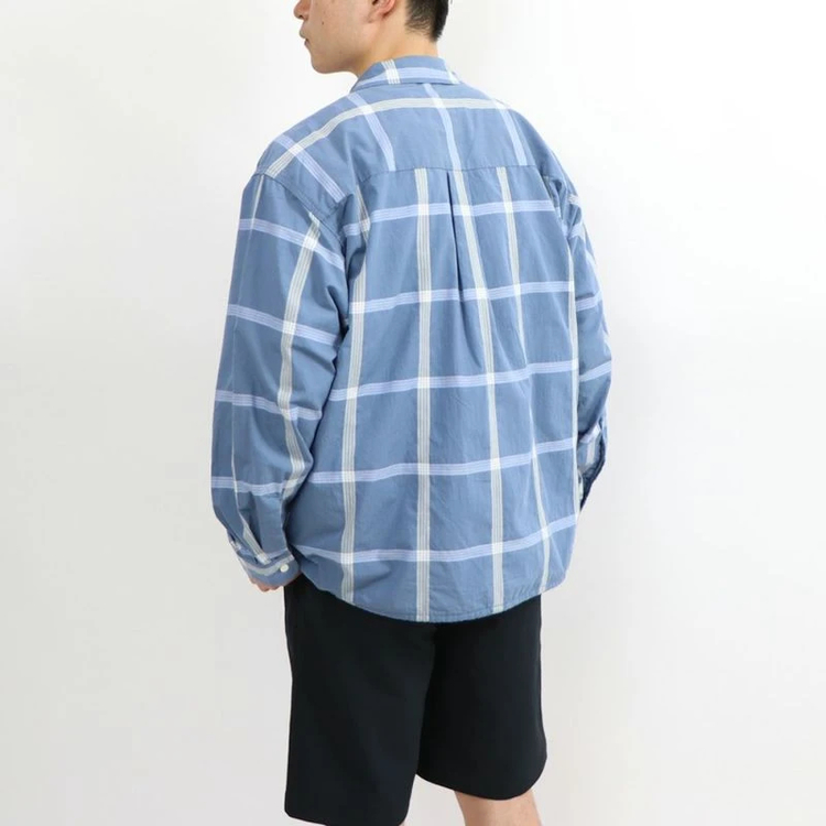 nanamica ナナミカ オープンカラーシャツ パラカ 半袖 チェックシャツ nanamica / 代官山のナナミカくん 第三十七回 「リラックス