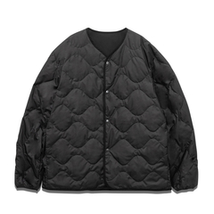 NANAMICA(ナナミカ) |[ナナミカ]リバーシブルダウンカーディガン