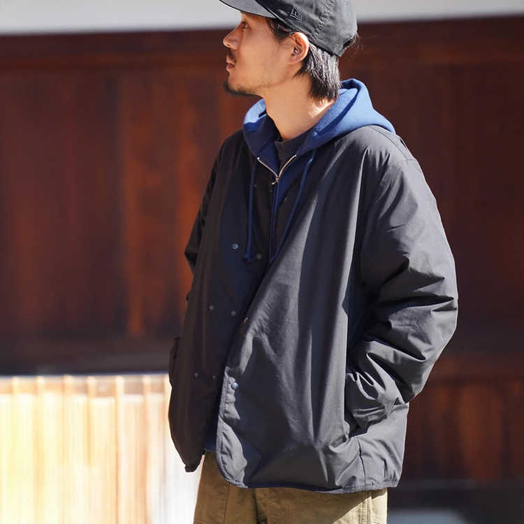 ナナミカ]リバーシブルダウンカーディガン / NANAMICA（ナナミカ