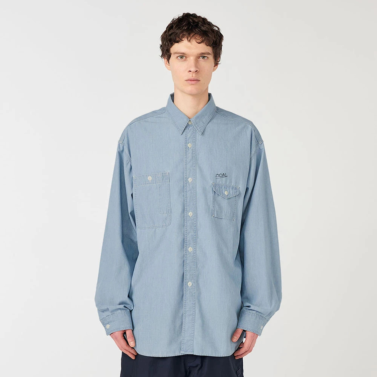 【nanamica】レギュラーカラーシャツ　シャンブレー ナナミカ]レギュラーカラーシャンブレーシャツ / NANAMICA（ナナミカ