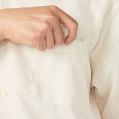 NANAMICA(ナナミカ) |[ナナミカ]オープンカラーパナマショートスリーブシャツ