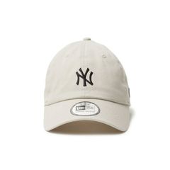 NEW ERA(ニューエラ) |カジュアルクラシック MLB Casual Classic ニューヨーク・ヤンキース ミッドロゴ ストーン