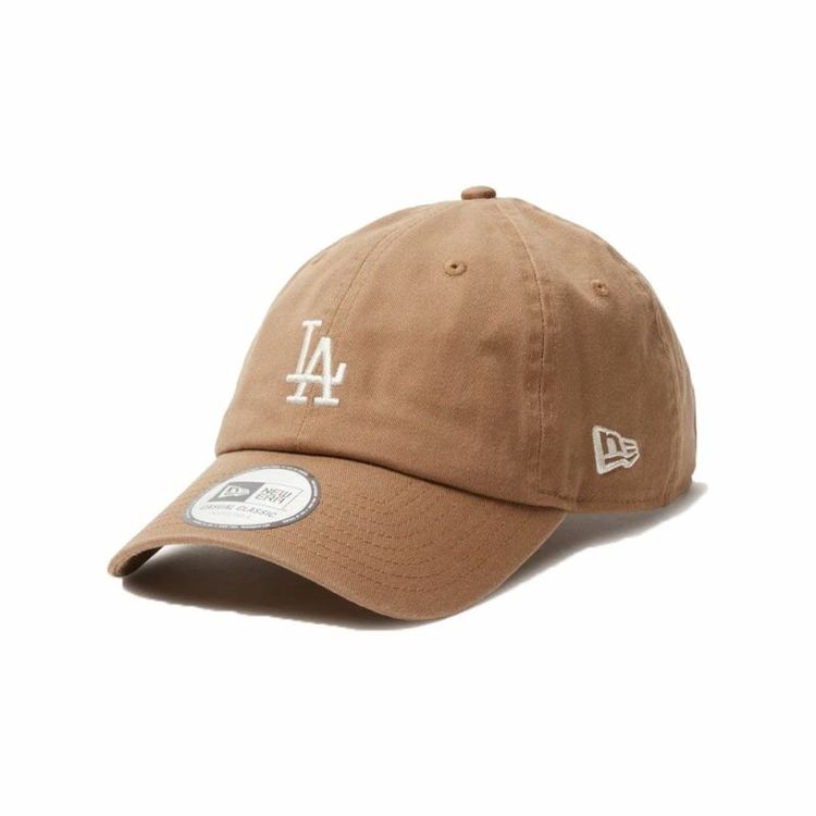 NEW ERA(ニューエラ) |カジュアルクラシック MLB Casual Classic ロサンゼルス・ドジャース ミッドロゴ カーキ