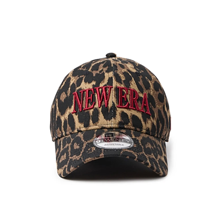 ニューエラ]9TWENTY Leopard レオパード ブラウン レッド / NEW ERA