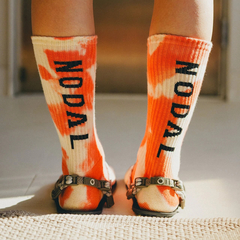 NODAL(ノーダル) |[ノーダル]タイダイ ロゴ ソックス